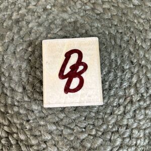 DB Initials Signature Rubber Stamp By Uptown Rubber Stamps